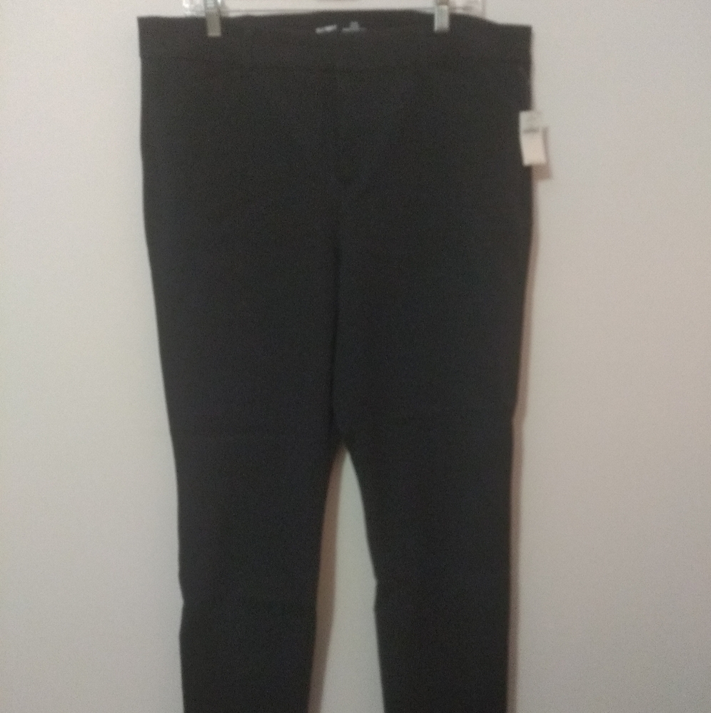 Navy pixie dress pants